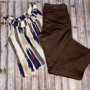 Low Waist Stretch- Pants